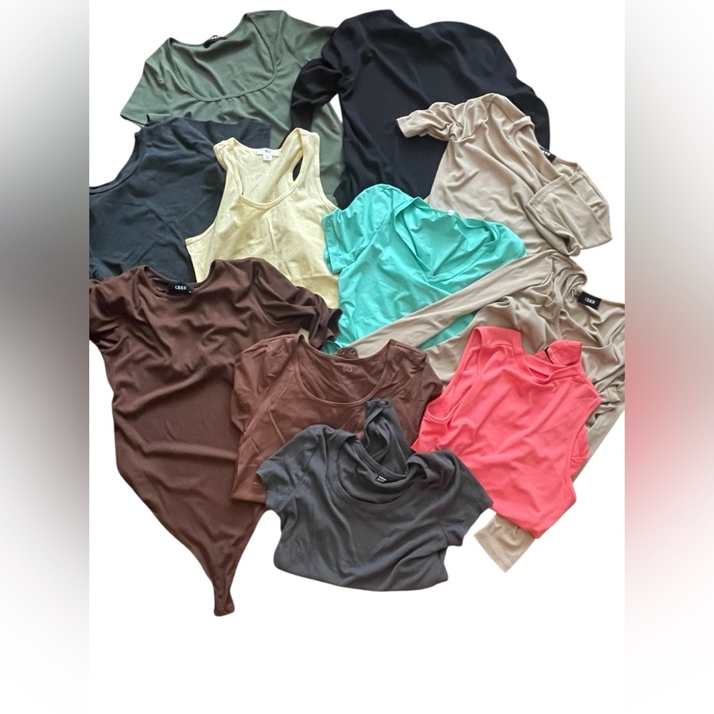 Bundle of 13 Women's Bodysuits